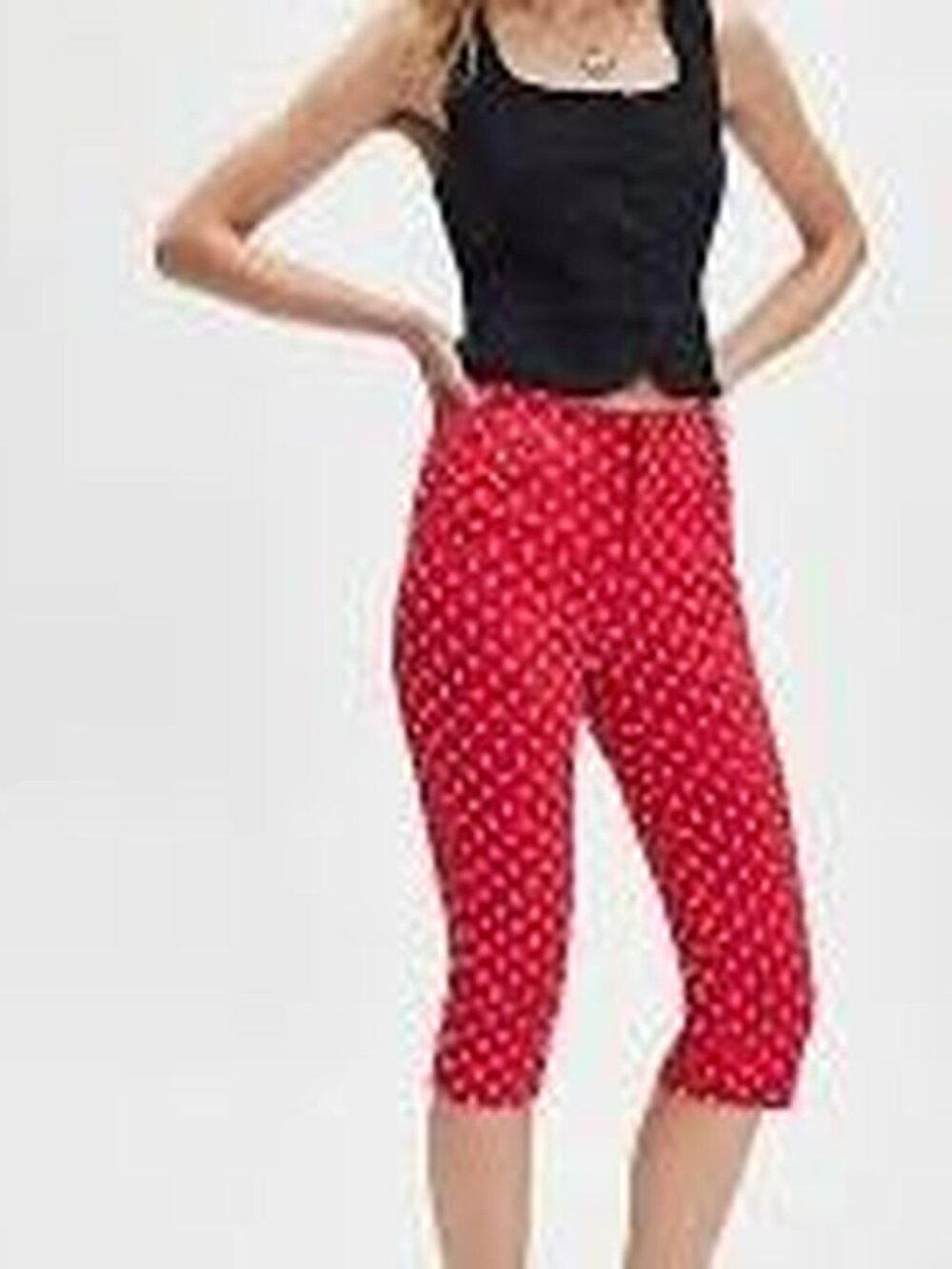 Free People Bette Super Slim Capri's